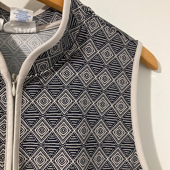 Sigrid Olsen Women Size XL Golf and Tennis Dress Geometric Athletic - Picture 7 of 13
